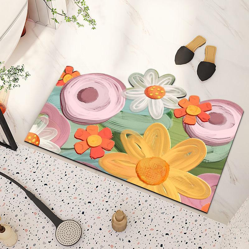 Colorful Lemon Cherry Blossoms Floral Patterns Pattern Diatom Mud Floor Mat For Living Room Colorful Flowers,40x60cm
Colorful Lemon Cherry Blossoms Floral Patterns Pattern Diatom Mud Floor Mat For Living Room Colorful Flowers,40x60cm