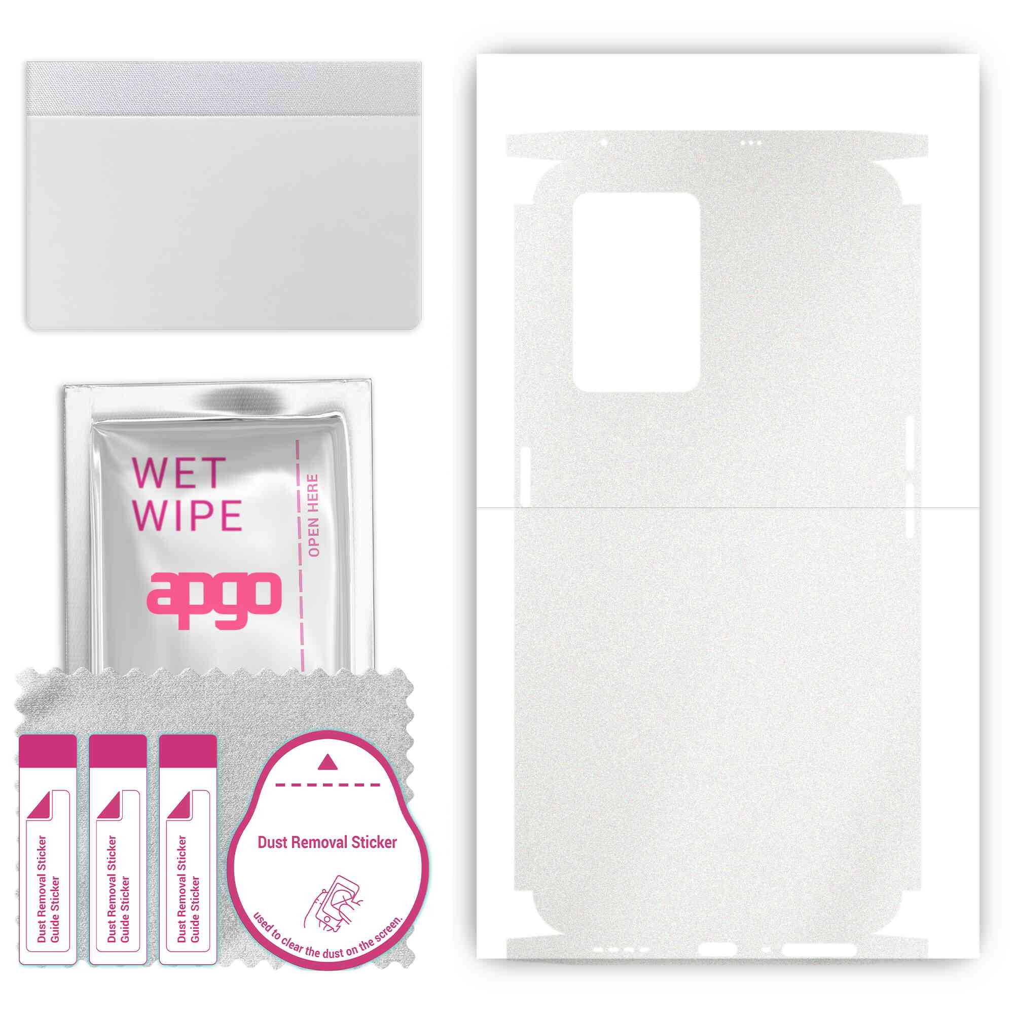 apgo Protective Skin Sticker for the back+sides compatible with Realme GT Neo3, Full Wrap Film, Foil, Vinyl - Pattern Matte Transparent
apgo Protective Skin Sticker for the back+sides compatible with Realme GT Neo3, Full Wrap Film, Foil, Vinyl - Pattern Matte Transparent