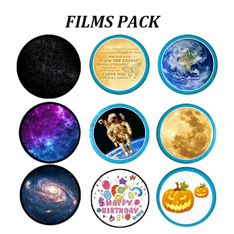 Прямая поставка Мини USB Лунный Светильник Проектор Светодиодная Галактическая Лампа Ночной Светильник для Домашнего Освещения Атмосферы Комнаты Без AE Choice Mark