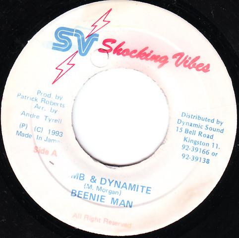 7inch Record BEENIE MAN - Bomb & Dynamite NONE Shocking Vibes 1993 Jamaica Reggae, Ska & Dub Used
7inch Record BEENIE MAN - Bomb & Dynamite NONE Shocking Vibes 1993 Jamaica Reggae, Ska & Dub Used