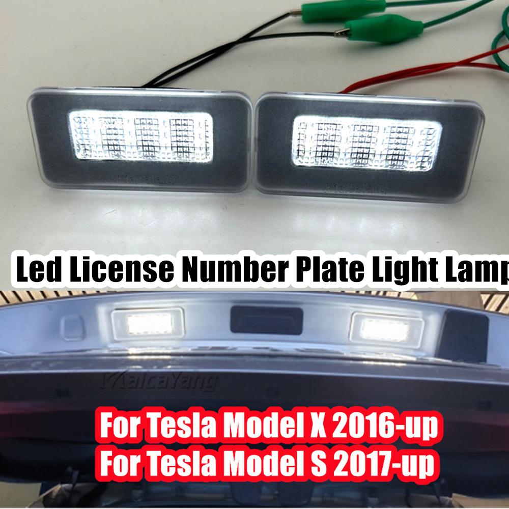 2 шт., безошибочная светодиодная лампа для номерного знака, Licencia Placa для Tesla Model X Crossover 2016-up Model S 2017-up
2 шт., безошибочная светодиодная лампа для номерного знака, Licencia Placa для Tesla Model X Crossover 2016-up Model S 2017-up