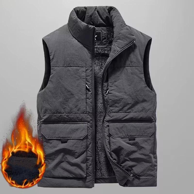 Жилет с капюшоном Мужской Повседневный Жилет Без рукавов Стеганая Куртка Пары Съемная Шляпа Карманы на молнии Пуховики Мужская Верхняя одежда 6XL серый
Жилет с капюшоном Мужской Повседневный Жилет Без рукавов Стеганая Куртка Пары Съемная Шляпа Карманы на молнии Пуховики Мужская Верхняя одежда 6XL серый