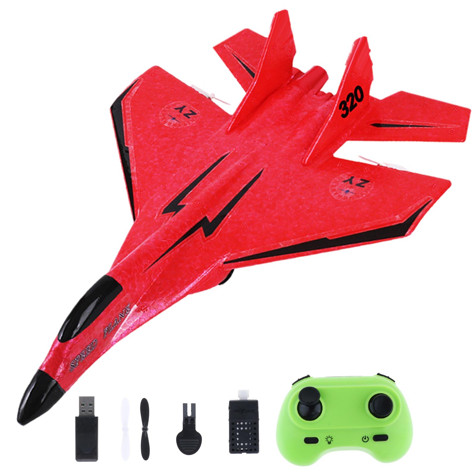 RC Airplane 2 Channel, Foam Airplane Remote Controlled Lightweight with LED Light, Glider Kids Easy to Fly червоний
RC Airplane 2 Channel, Foam Airplane Remote Controlled Lightweight with LED Light, Glider Kids Easy to Fly червоний