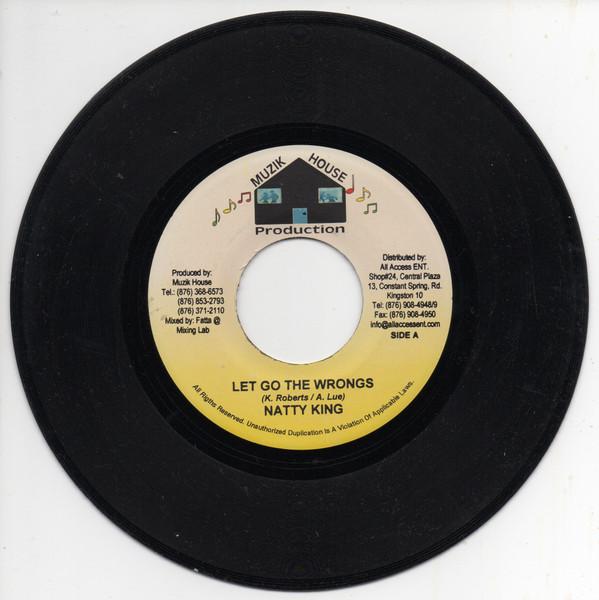 7inch Record NATTY KING Let Go The Wrongs NONE Muzik House Pro 2006 Jamaica Reggae Ska Dub Used
7inch Record NATTY KING Let Go The Wrongs NONE Muzik House Pro 2006 Jamaica Reggae Ska Dub Used