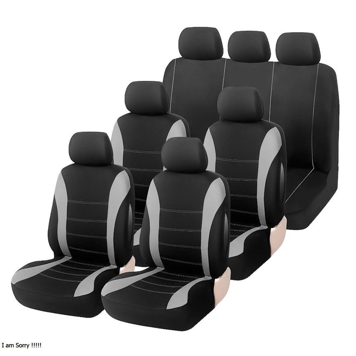 7-Seater Universal Car Seat Covers - 13-Piece Set for Mexico Market Universal сірий колір
7-Seater Universal Car Seat Covers - 13-Piece Set for Mexico Market Universal сірий колір