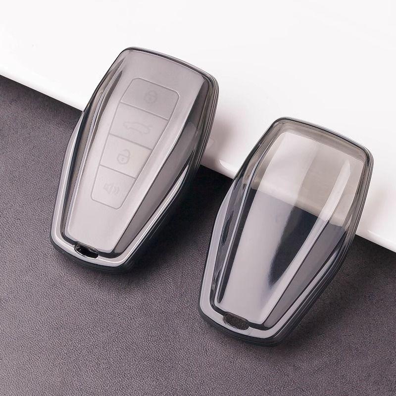 Suitable for Geely car key case, TPU material, transparent and drop-resistant black чёрный
Suitable for Geely car key case, TPU material, transparent and drop-resistant black чёрный