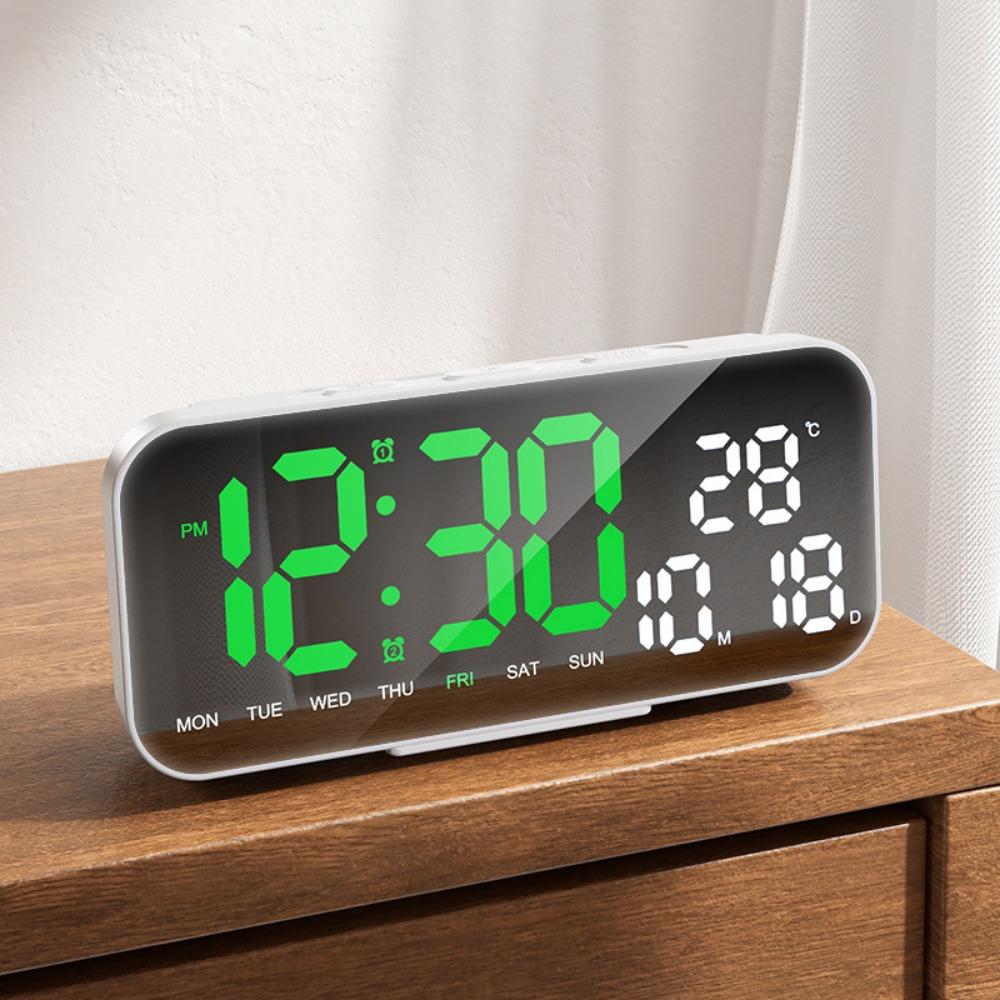 Creative USB Powered Digital Alarm Clock 12/24H TEMP Date Table Clock Countdown Snooze Auto Dimmable LED Wall Clock
Creative USB Powered Digital Alarm Clock 12/24H TEMP Date Table Clock Countdown Snooze Auto Dimmable LED Wall Clock