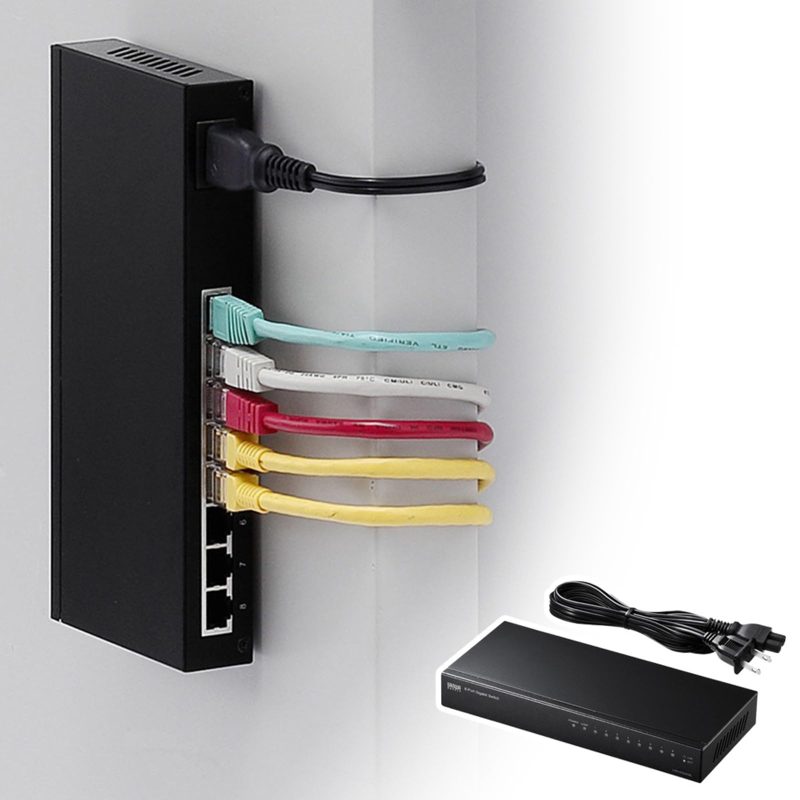 Sanwa Supply Outlet Switching Hub to 8 Giga with detection is an outlet product with scratches and dirt on the (up ports, compatible, LAN/loop
Sanwa Supply Outlet Switching Hub to 8 Giga with detection is an outlet product with scratches and dirt on the (up ports, compatible, LAN/loop