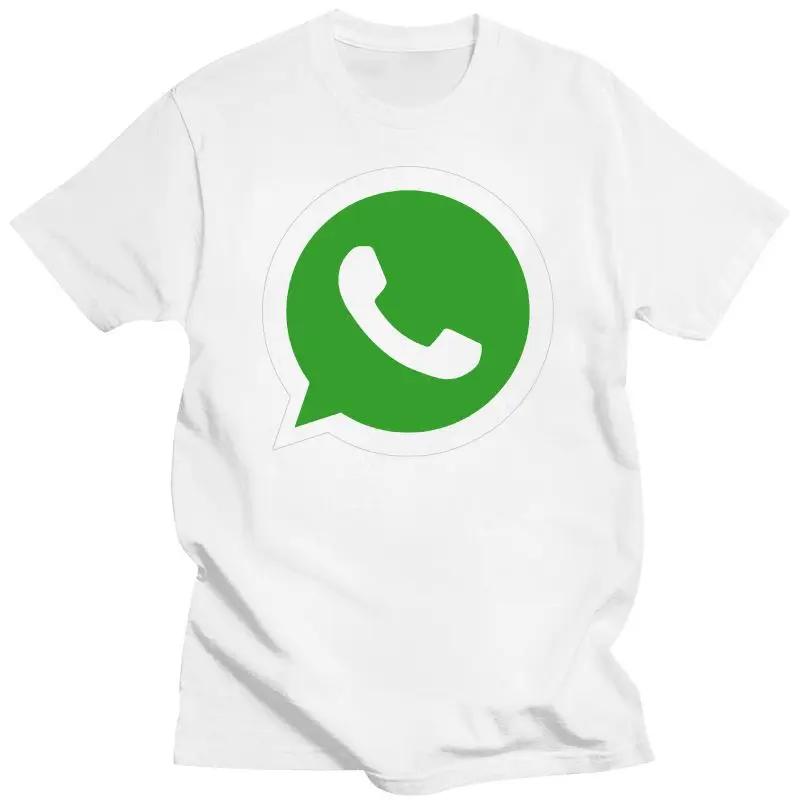 Fashion Simple Whatsapp Logo Tshirt Woman Man Summer Fashion Casual Cotton Graphic T Shirts Streetwear Tops Tee S
Fashion Simple Whatsapp Logo Tshirt Woman Man Summer Fashion Casual Cotton Graphic T Shirts Streetwear Tops Tee S