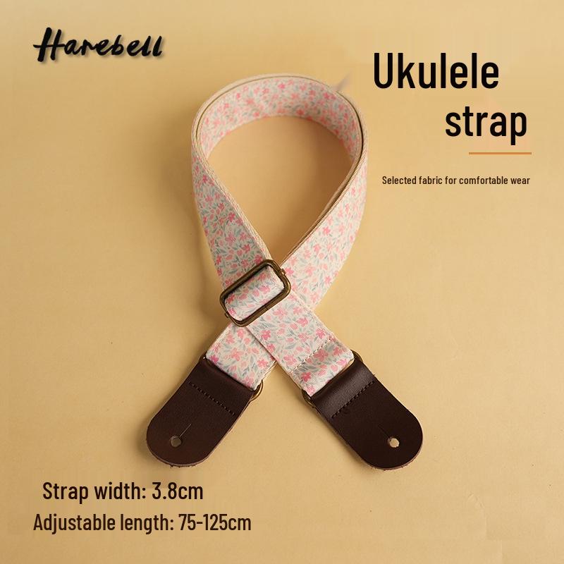 Forest Style Ukulele Strap 5CM Widened - Sky Blue with Pink Floral Pattern (PO-052) Sky Blue Pink Flowers
Forest Style Ukulele Strap 5CM Widened - Sky Blue with Pink Floral Pattern (PO-052) Sky Blue Pink Flowers