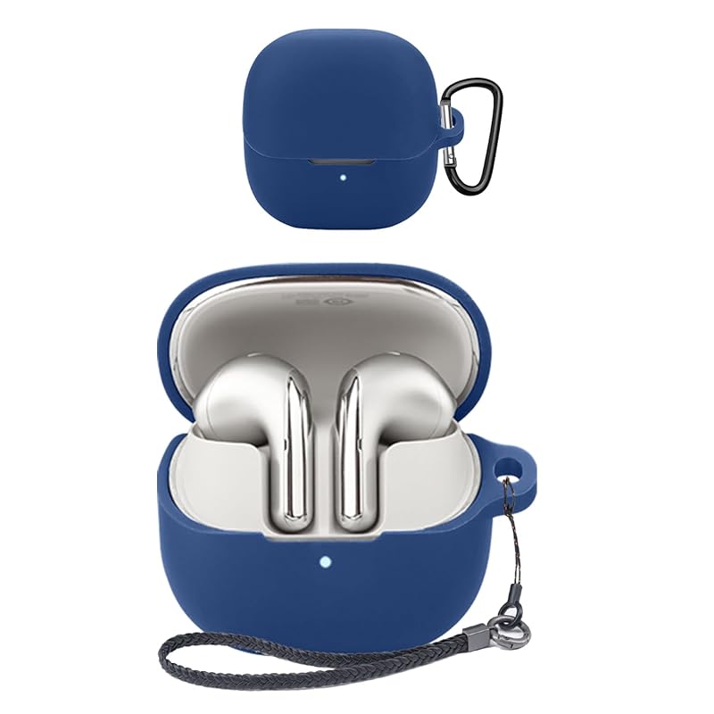 Xiaomi Buds 5 for case YAJOJO wireless earphones charging case cover With carabiner and key chain silicone protective case Fall prevention Shockproof
Xiaomi Buds 5 for case YAJOJO wireless earphones charging case cover With carabiner and key chain silicone protective case Fall prevention Shockproof