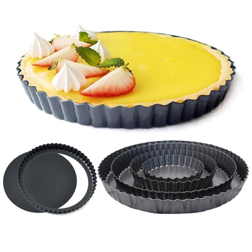 Tart Quiche Tool Cake Baking Pan Round Removable Tart Pan Mold New Flan Pan Molds 10*2cm
Tart Quiche Tool Cake Baking Pan Round Removable Tart Pan Mold New Flan Pan Molds 10*2cm