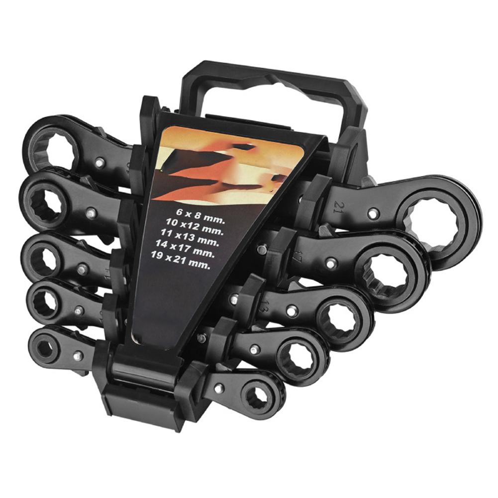 Reversible Wrench Set Dual-Direction Ratchet Wrench Automotive Repairs Dual-Head Design Multi-Size Wrenches Compact Tool Set China Mainland
Reversible Wrench Set Dual-Direction Ratchet Wrench Automotive Repairs Dual-Head Design Multi-Size Wrenches Compact Tool Set China Mainland