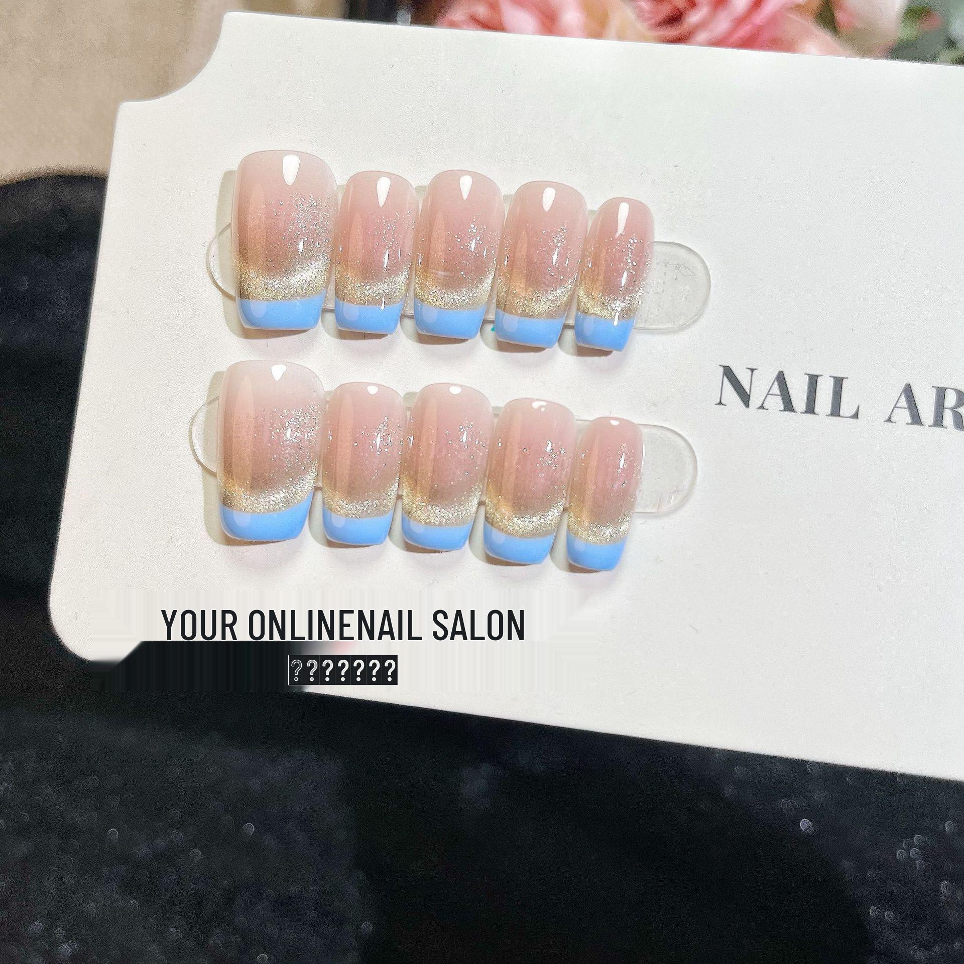 Handmade Cat Eye French Edge Gel Nail Patches for Brides & Expectant Mothers Extra Small
Handmade Cat Eye French Edge Gel Nail Patches for Brides & Expectant Mothers Extra Small