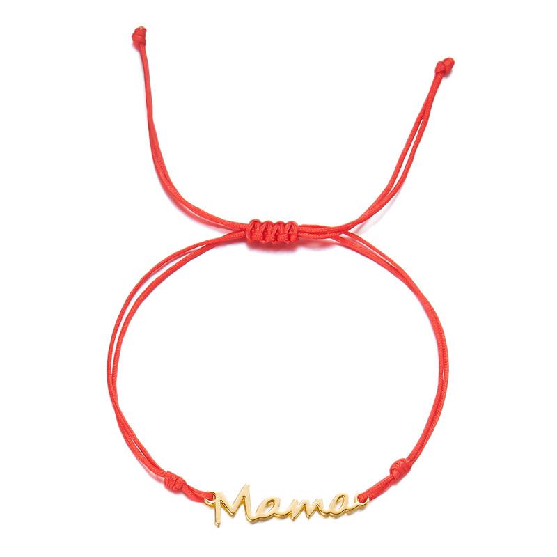 Mom Temperament Charm Bracelet Girl Lucky Red Rope Hand Woven Bracelet Mother s Day Zircon Gift
Mom Temperament Charm Bracelet Girl Lucky Red Rope Hand Woven Bracelet Mother s Day Zircon Gift