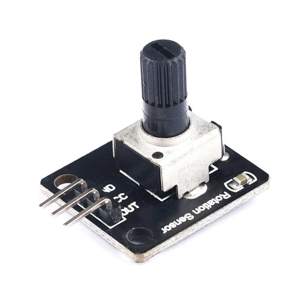 Rotary Encoder Module for Arduino Brick Sensor Development Round Audio Rotating Potentiometer Knob Cap EC11 KY-040
Rotary Encoder Module for Arduino Brick Sensor Development Round Audio Rotating Potentiometer Knob Cap EC11 KY-040