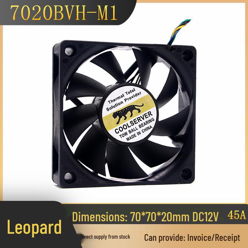 Golden Leopard 7020 High-Speed 7cm 12V CPU Fan with 4-Wire Temp Control
Golden Leopard 7020 High-Speed 7cm 12V CPU Fan with 4-Wire Temp Control