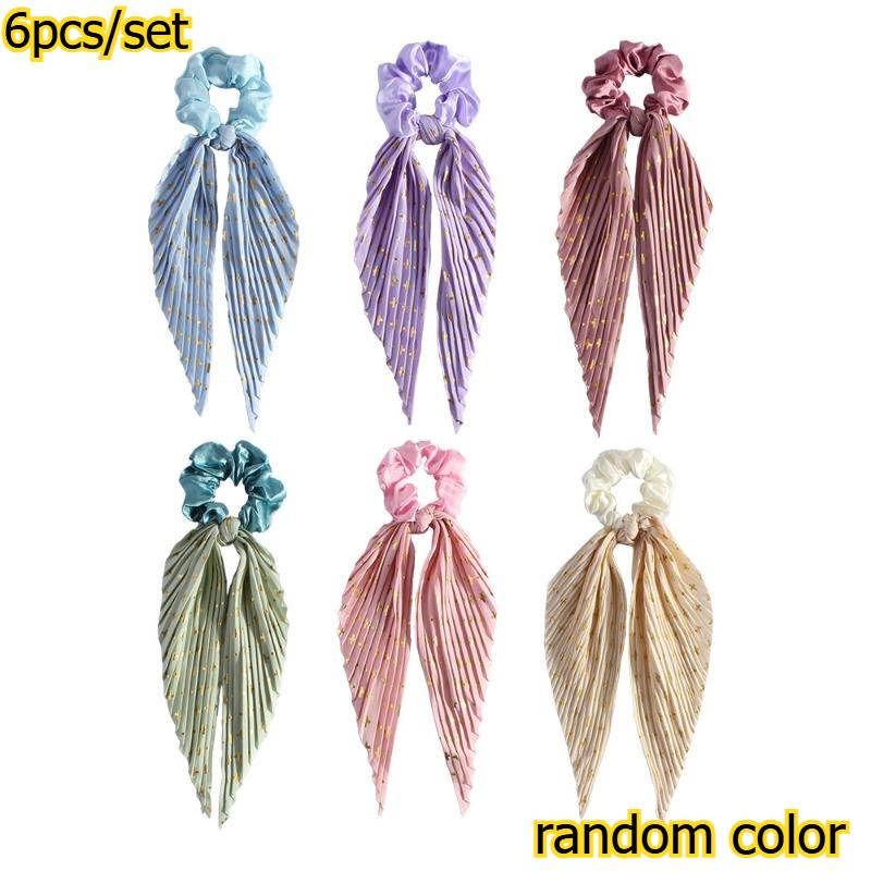 6pcs/set European American Fashion Scrunchie Elegant Daily Wear Decorative Hair Tie Hair Accessory for Hairstyle Decoration One Size
6pcs/set European American Fashion Scrunchie Elegant Daily Wear Decorative Hair Tie Hair Accessory for Hairstyle Decoration One Size