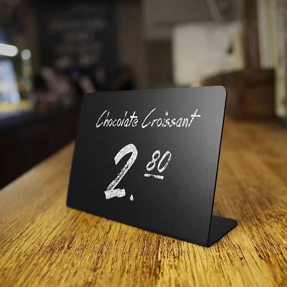 L-Shaped Food Display Stands Black Erasable Message Board Place Tag Tabletop Marker Wedding Style 1
L-Shaped Food Display Stands Black Erasable Message Board Place Tag Tabletop Marker Wedding Style 1