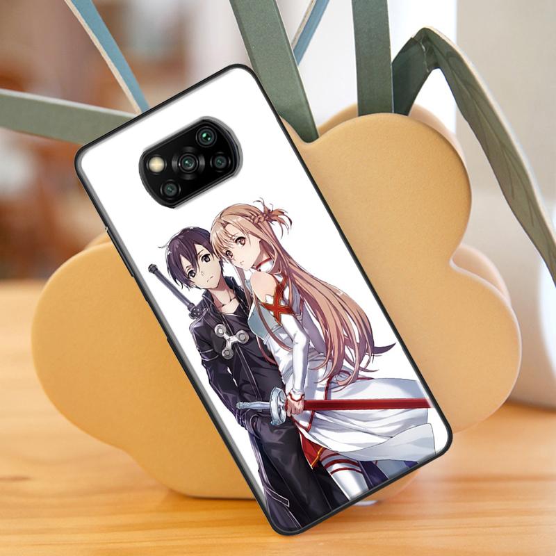 Чехол Sword Art Online Kirito Asuna SAO для Xiaomi Mi 10T 11T Pro Mi 11 Lite для POCO M3 Pro M4 F3 X3 GT X3 Pro, чехол для телефона Mi 9
Чехол Sword Art Online Kirito Asuna SAO для Xiaomi Mi 10T 11T Pro Mi 11 Lite для POCO M3 Pro M4 F3 X3 GT X3 Pro, чехол для телефона Mi 9