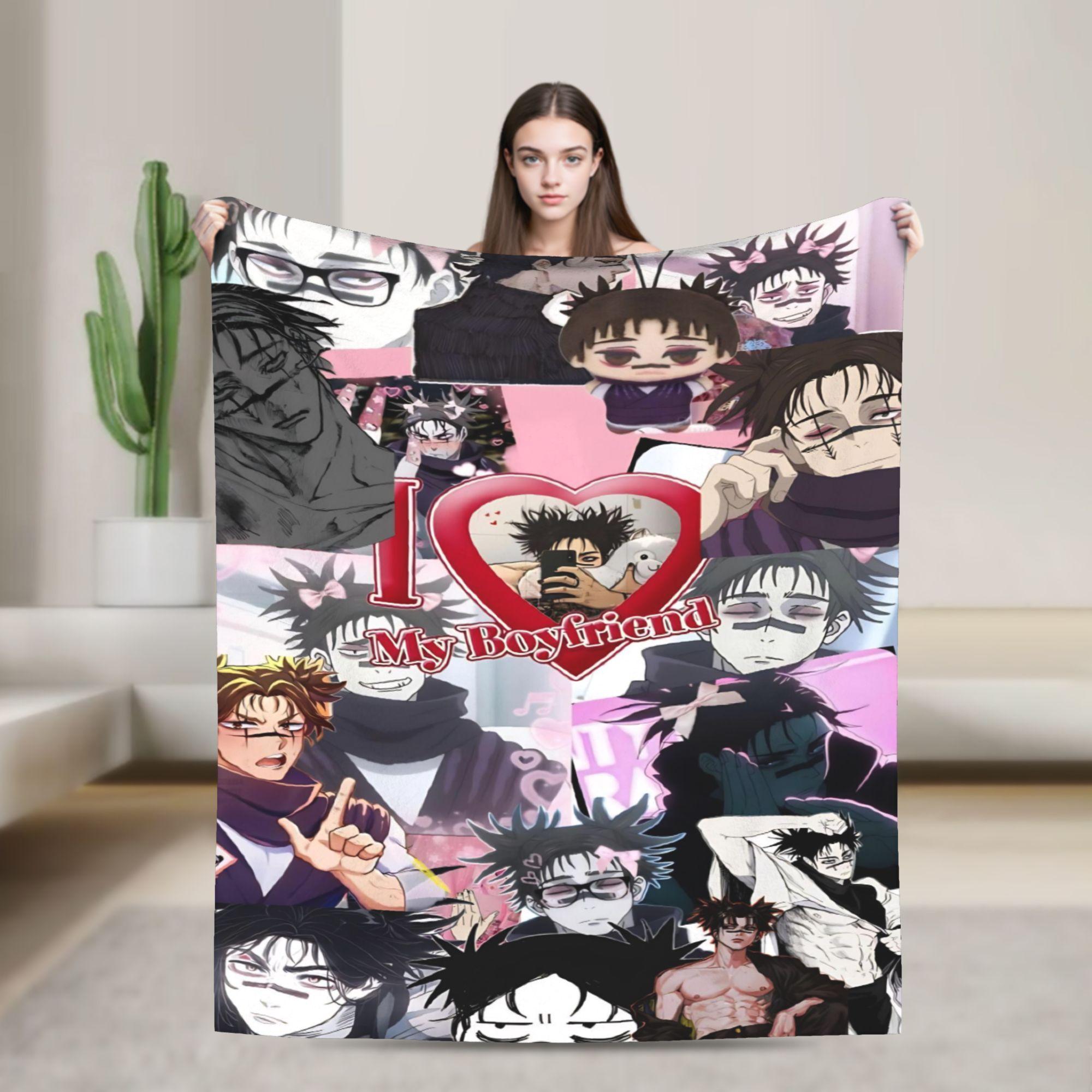 Choso Knitted blankets Flannel Kaisens Anime Super Soft Throw blanket for Car Sofa Couch Bed Rug 75x90cm
Choso Knitted blankets Flannel Kaisens Anime Super Soft Throw blanket for Car Sofa Couch Bed Rug 75x90cm