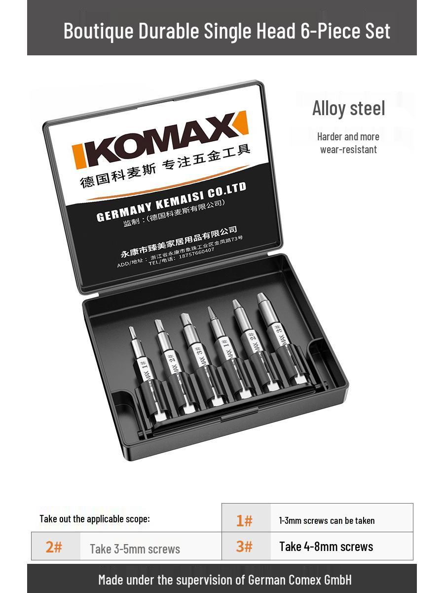 Reverse Thread Screw and Broken Wire Extractor Tool
Reverse Thread Screw and Broken Wire Extractor Tool