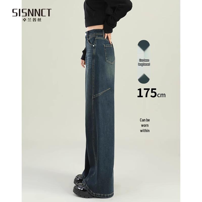 Extra Long High-Waisted Wide-Leg Jeans for Tall Women - New Spring 2025 Slimming Straight-Leg Pants for Pear Shapes 26 for 86-95 lbs
Extra Long High-Waisted Wide-Leg Jeans for Tall Women - New Spring 2025 Slimming Straight-Leg Pants for Pear Shapes 26 for 86-95 lbs