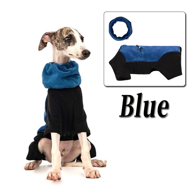 Dog Clothes Winter Fleece Whippet Vest Italian Greyhound Dog Clothes Wind-proof High Collar Pet Jacket Soft Polar Warm Pet Coat XS(old) синій
Dog Clothes Winter Fleece Whippet Vest Italian Greyhound Dog Clothes Wind-proof High Collar Pet Jacket Soft Polar Warm Pet Coat XS(old) синій