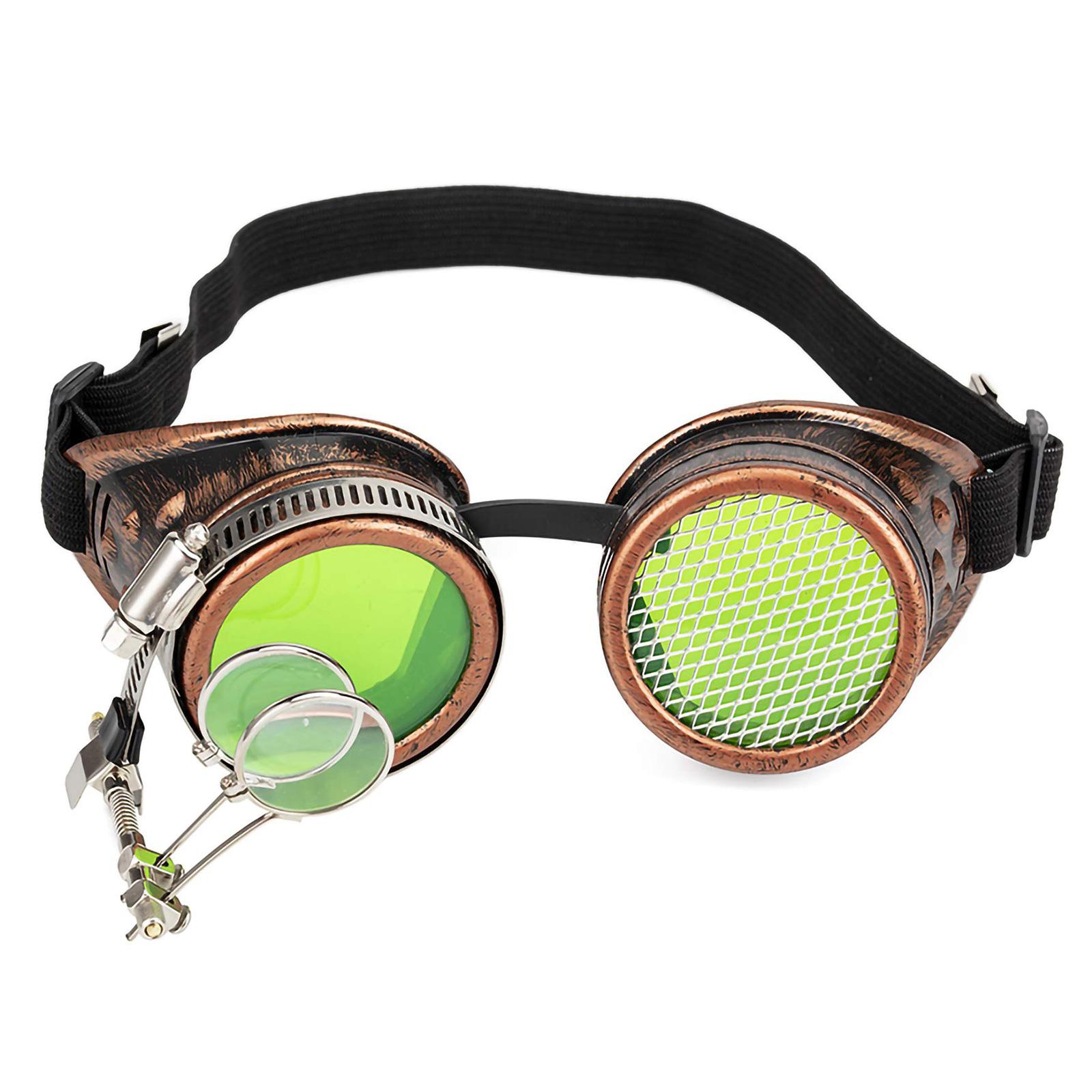 Mens Halloween Cosplays Costumes Glasses Gothic Glasses Punk Glasses Cyber Goggles Vintage Sunglasses Steampunk Goggles 3
Mens Halloween Cosplays Costumes Glasses Gothic Glasses Punk Glasses Cyber Goggles Vintage Sunglasses Steampunk Goggles 3