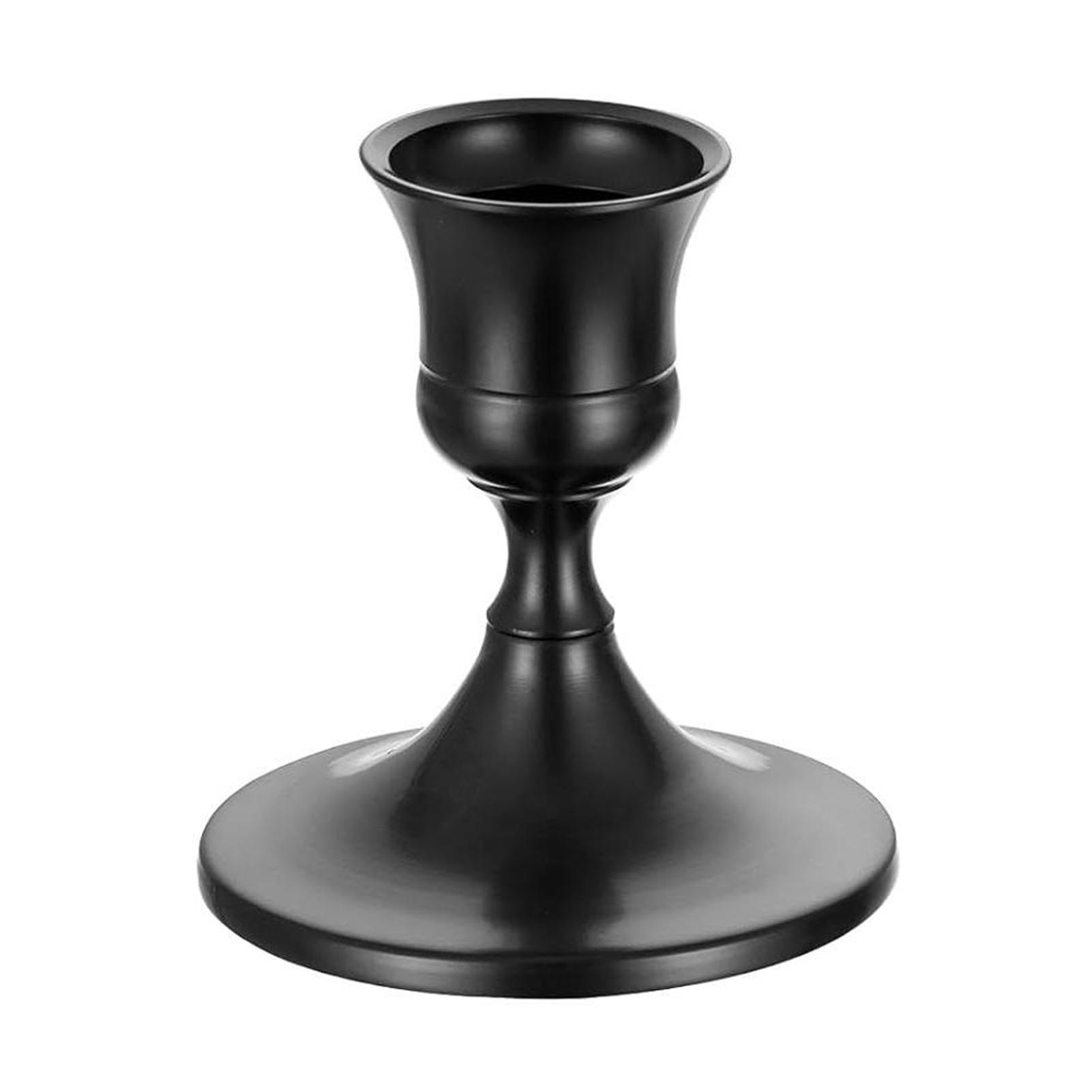 Black Candle Holder for Holiday Decor Thanksgiving Christmas Table Fireplace Ornament Stable Base Resin Material
Black Candle Holder for Holiday Decor Thanksgiving Christmas Table Fireplace Ornament Stable Base Resin Material