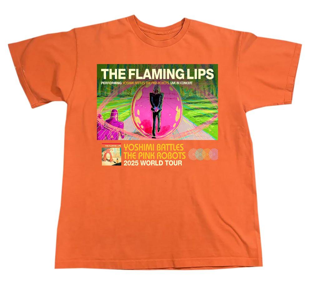 The Flaming Lips Yoshimi Battles The Pink Robots World Tour 2025 T Shirt AR1376 Unisex T-Shirt M
The Flaming Lips Yoshimi Battles The Pink Robots World Tour 2025 T Shirt AR1376 Unisex T-Shirt M