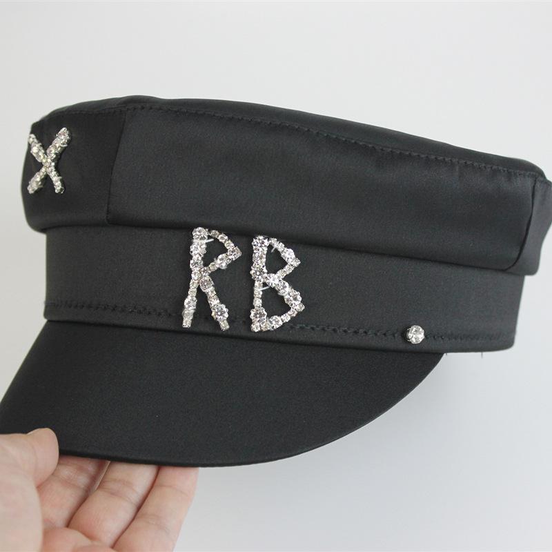 Korean Style Navy Rhinestone Embroidered Octagonal Visor Hat - Women s European & American Street Fashion Adjustable чёрный
Korean Style Navy Rhinestone Embroidered Octagonal Visor Hat - Women s European & American Street Fashion Adjustable чёрный