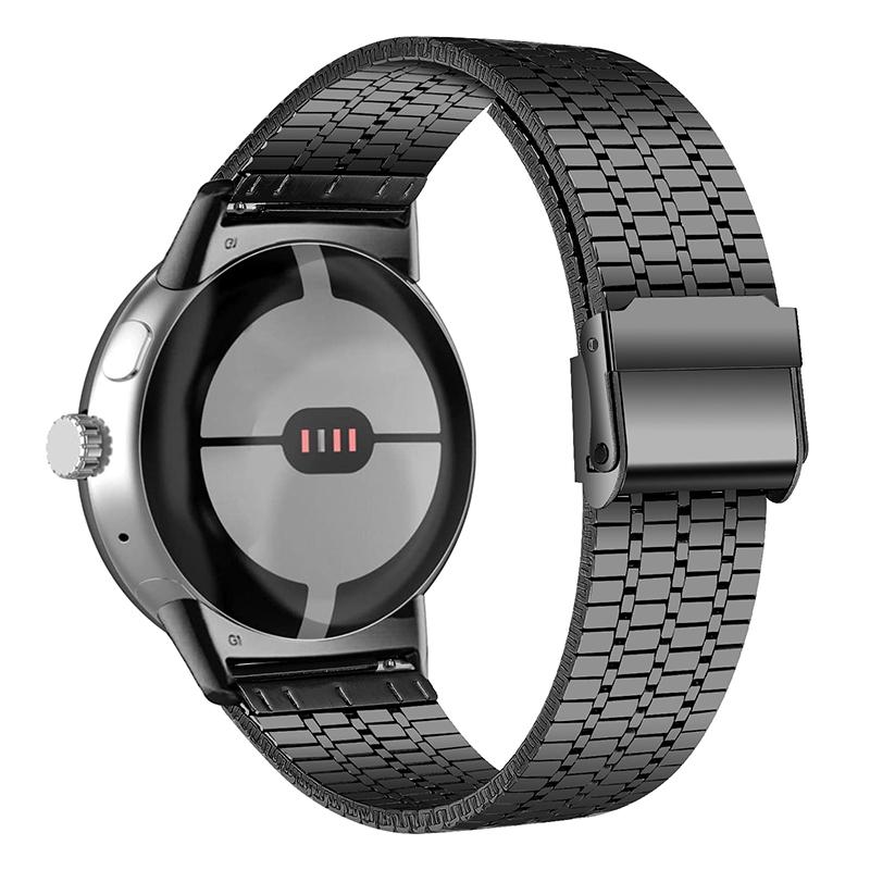 Metal Watch Strap for Google Pixel Watch 3 41mm/Watch 2/Pixel Watch Dual Buckle Design Watch Band Black
Metal Watch Strap for Google Pixel Watch 3 41mm/Watch 2/Pixel Watch Dual Buckle Design Watch Band Black