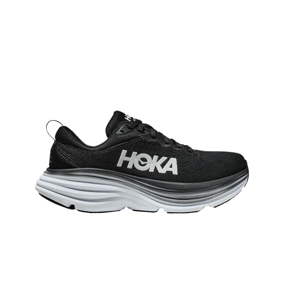 Мужские кроссовки Hoka Bondi 8 Black White Regular 1123202-BWHT 
Мужские кроссовки Hoka Bondi 8 Black White Regular 1123202-BWHT