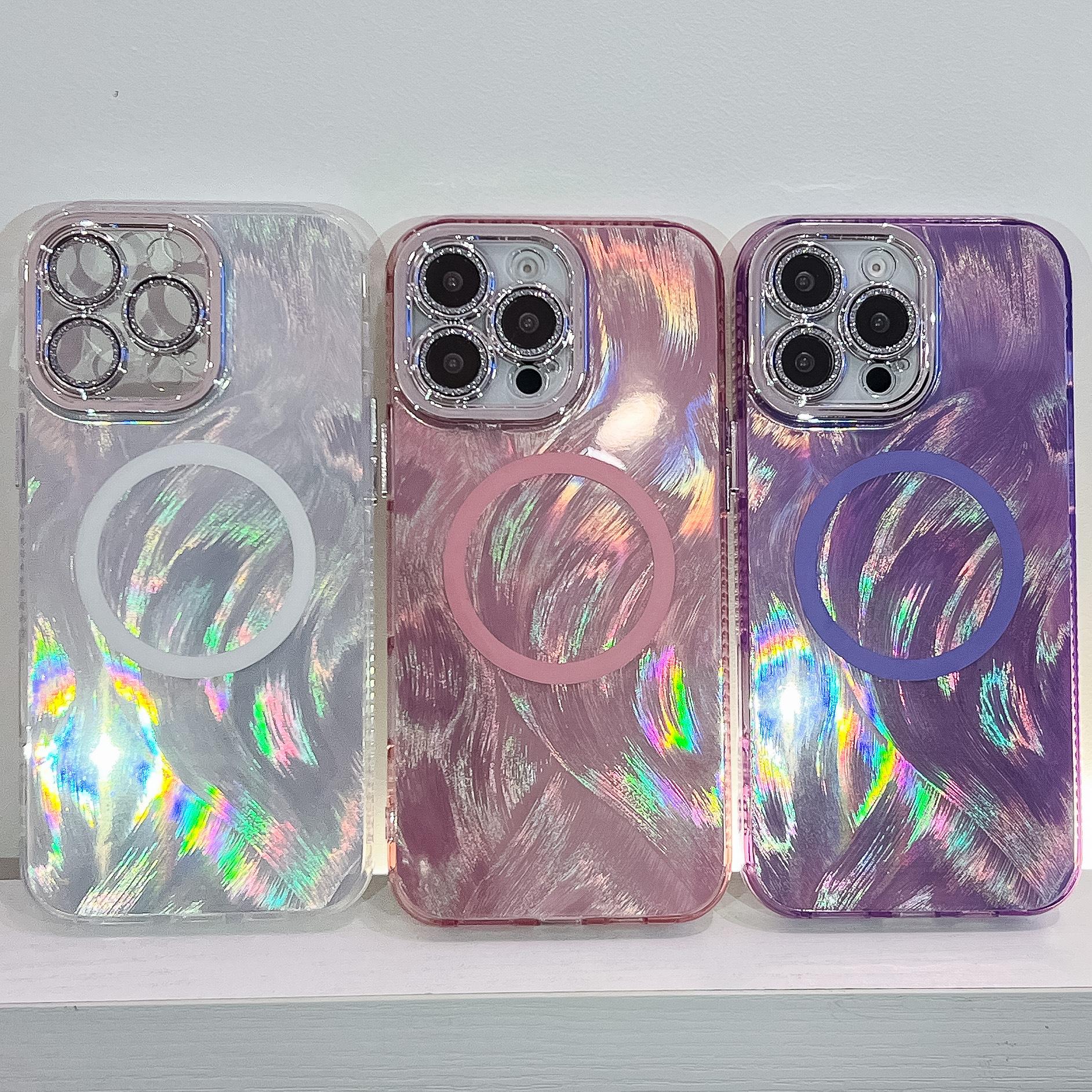 Feather Pattern Suitable for IPhone16promax Magnetic Phone Case Apple 15 with Electroplated Flash Powder Lens Film iPhone16
Feather Pattern Suitable for IPhone16promax Magnetic Phone Case Apple 15 with Electroplated Flash Powder Lens Film iPhone16