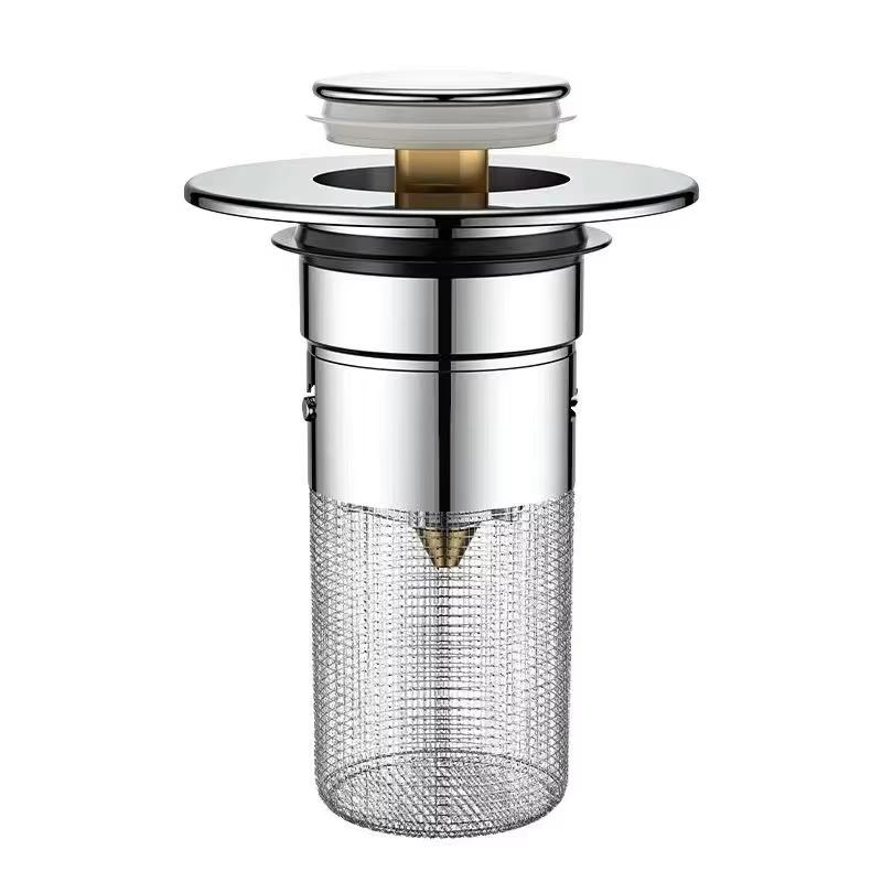 1/2PCS Universal Rebound Drain Plug Filter Metal Basin Pop-up Sink Filter with Hair Catcher Bathroom Sink Drain Stopper Tools
1/2PCS Universal Rebound Drain Plug Filter Metal Basin Pop-up Sink Filter with Hair Catcher Bathroom Sink Drain Stopper Tools