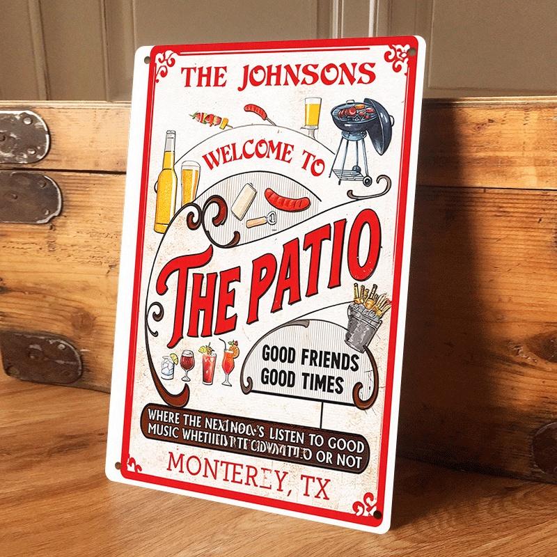 1 piece Johnson Family Patio Metal Hanging Plaque, BBQ & Beer Friends Theme Welcome Sign, Outdoor Patio Porch Decorative Wall Pa (as the picture,20x30cm)
1 piece Johnson Family Patio Metal Hanging Plaque, BBQ & Beer Friends Theme Welcome Sign, Outdoor Patio Porch Decorative Wall Pa (as the picture,20x30cm)