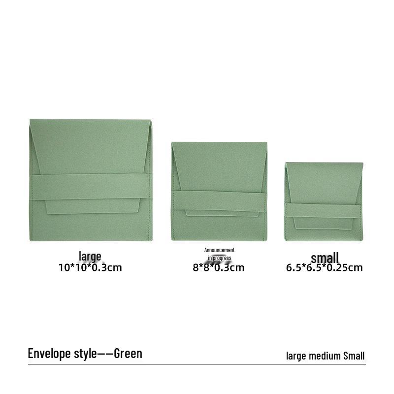 Microfiber Flocking Jewelry Envelope Bag for Rings, Necklaces, Earrings, Accessories, and Card Holder.
Microfiber Flocking Jewelry Envelope Bag for Rings, Necklaces, Earrings, Accessories, and Card Holder.