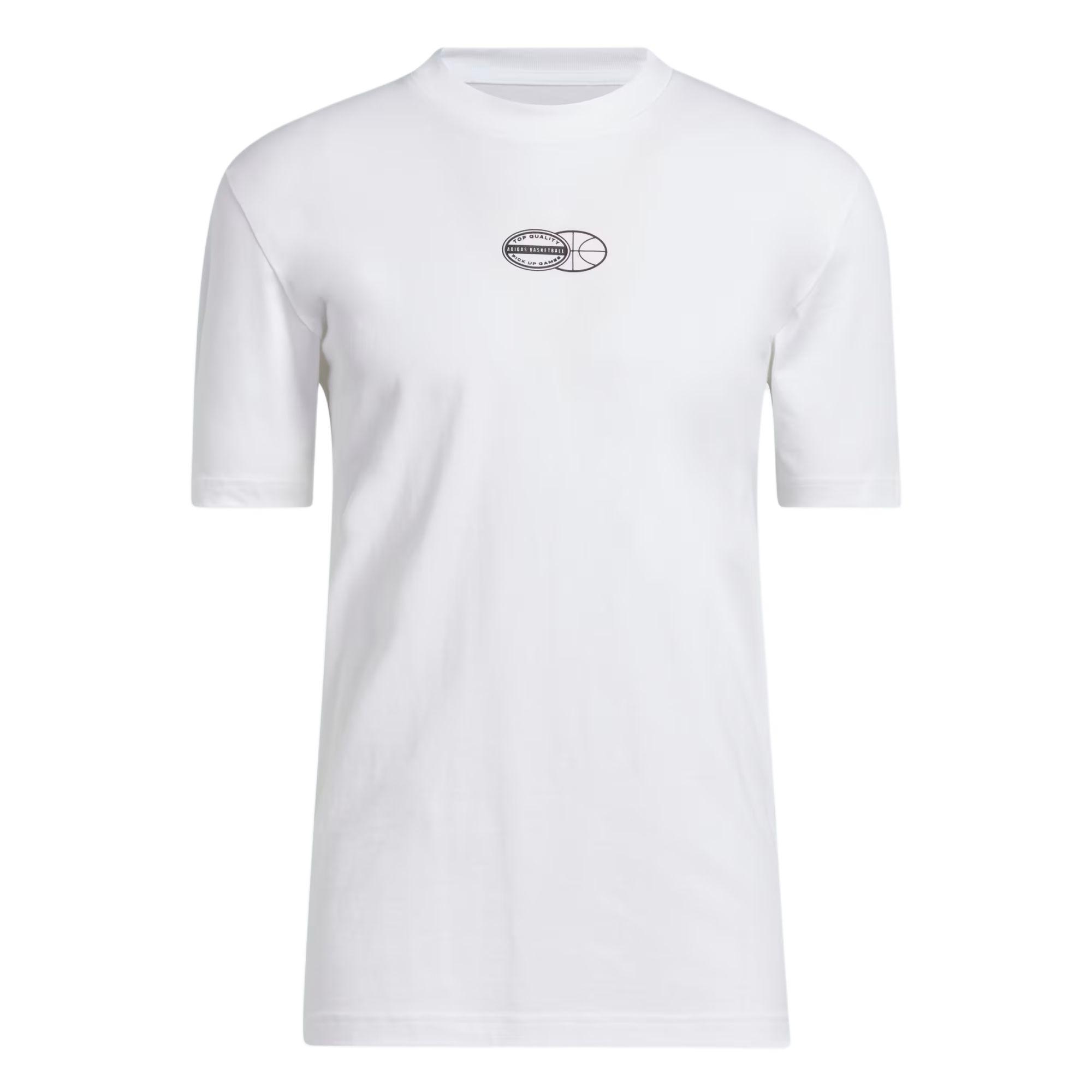 Adidas Basketball Get Buckets Graphic Pullover Comfortable Short Sleeve T-Shirt Men Tops White JI7116 2XL
Adidas Basketball Get Buckets Graphic Pullover Comfortable Short Sleeve T-Shirt Men Tops White JI7116 2XL