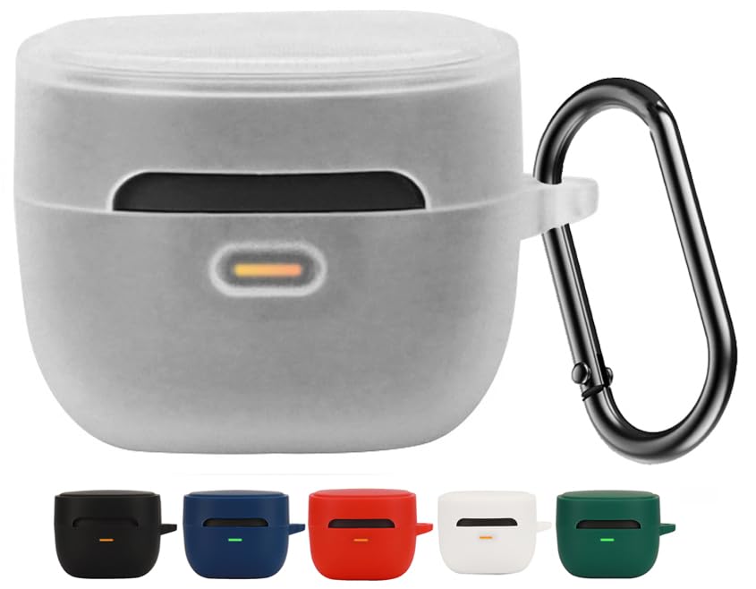 KOMININA Case for Audio Technica Wireless Earphone Case Silicone Material Shockproof Waterproof Dustproof Clear Simple Earphone Cover with Carabiner чистий
KOMININA Case for Audio Technica Wireless Earphone Case Silicone Material Shockproof Waterproof Dustproof Clear Simple Earphone Cover with Carabiner чистий