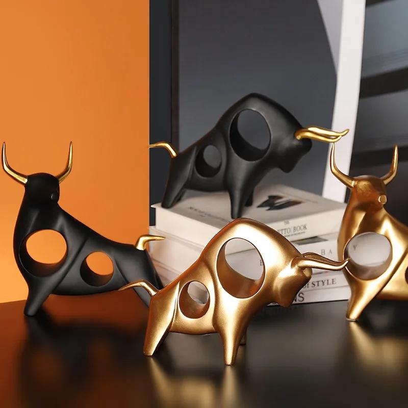 Home Decor Cattle Statue Ox Home Decor Living Room Bull Sculpture Wine TV Cabinet Ornament Crafts Abstract Animal Figurine
Home Decor Cattle Statue Ox Home Decor Living Room Bull Sculpture Wine TV Cabinet Ornament Crafts Abstract Animal Figurine
