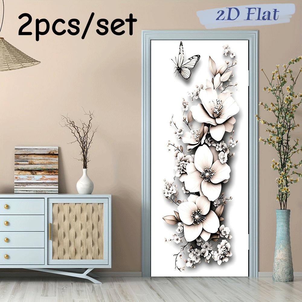 2pcs wall stickers are themed around simple and elegant beige flowers, paired with lively butterfly decorations, making it easy (as the picture,38.5x200cmx2)
2pcs wall stickers are themed around simple and elegant beige flowers, paired with lively butterfly decorations, making it easy (as the picture,38.5x200cmx2)