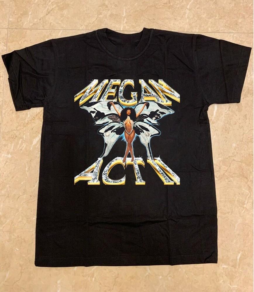 Megan Thee Stallion MEGAN ACT II Black Unisex Adult Cotton BT1572 Unisex T-Shirt S
Megan Thee Stallion MEGAN ACT II Black Unisex Adult Cotton BT1572 Unisex T-Shirt S