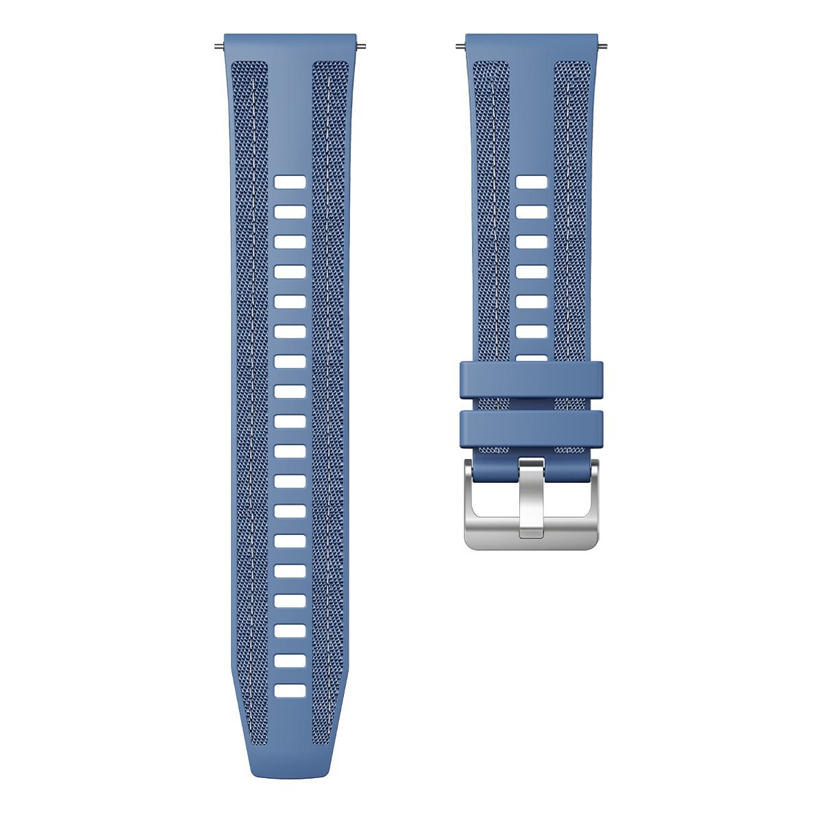 22mm Watch Band For Huawei Watch GT 5 Pro 46mm/GT 5 46mm/Samsung Galaxy Watch3 45mm Silicone+Nylon Replacement Strap Grey
22mm Watch Band For Huawei Watch GT 5 Pro 46mm/GT 5 46mm/Samsung Galaxy Watch3 45mm Silicone+Nylon Replacement Strap Grey