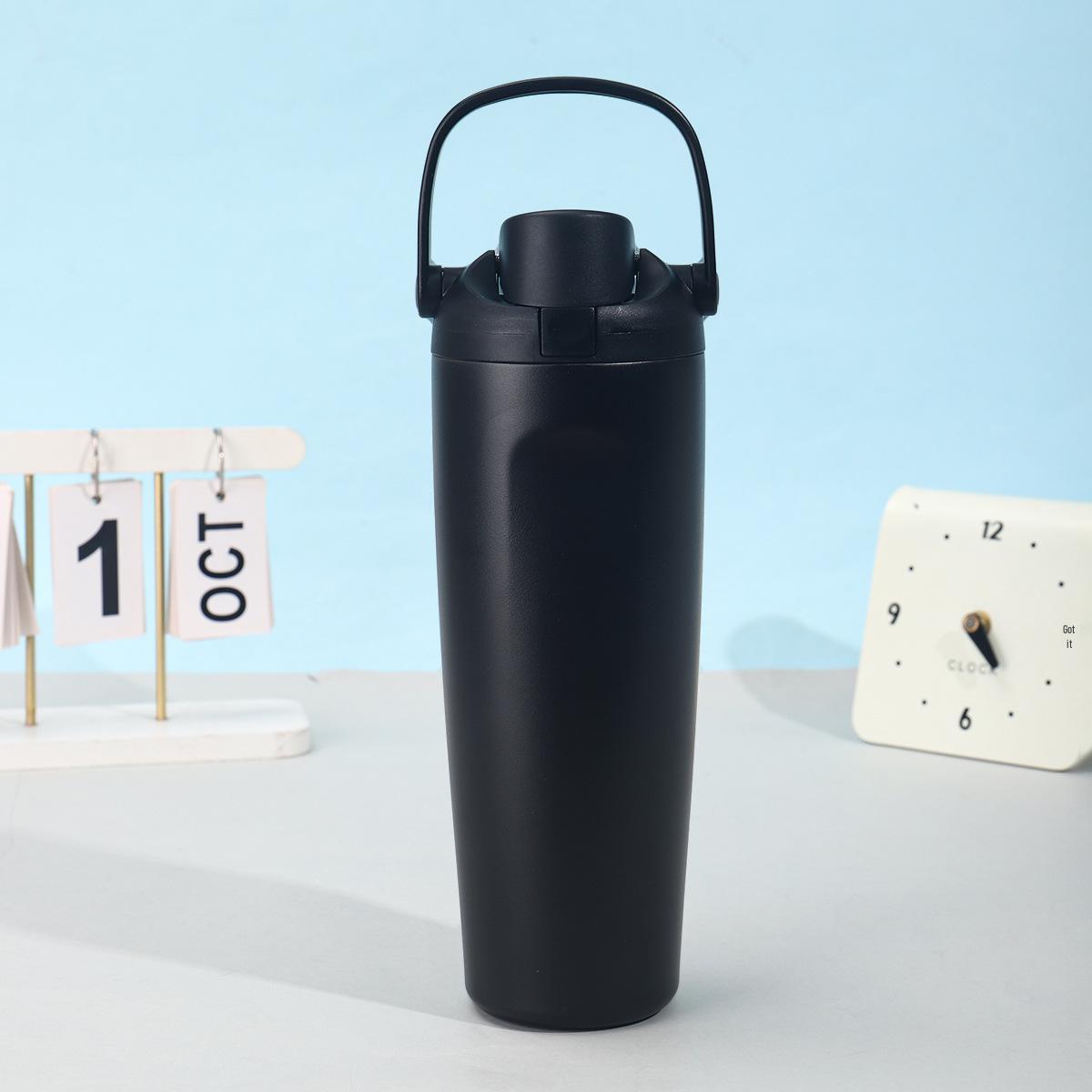 30oz Double-Wall Stainless Steel Water Bottle with Straw - Portable, Outdoor, Sport Thermos Cup 30oz чорний
30oz Double-Wall Stainless Steel Water Bottle with Straw - Portable, Outdoor, Sport Thermos Cup 30oz чорний