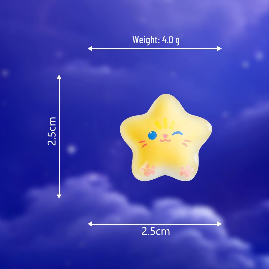 DIY Luminous Cute Cat and Star Resin Kit for Hair Accessories, Phone Cases, and Fridge Magnets
DIY Luminous Cute Cat and Star Resin Kit for Hair Accessories, Phone Cases, and Fridge Magnets