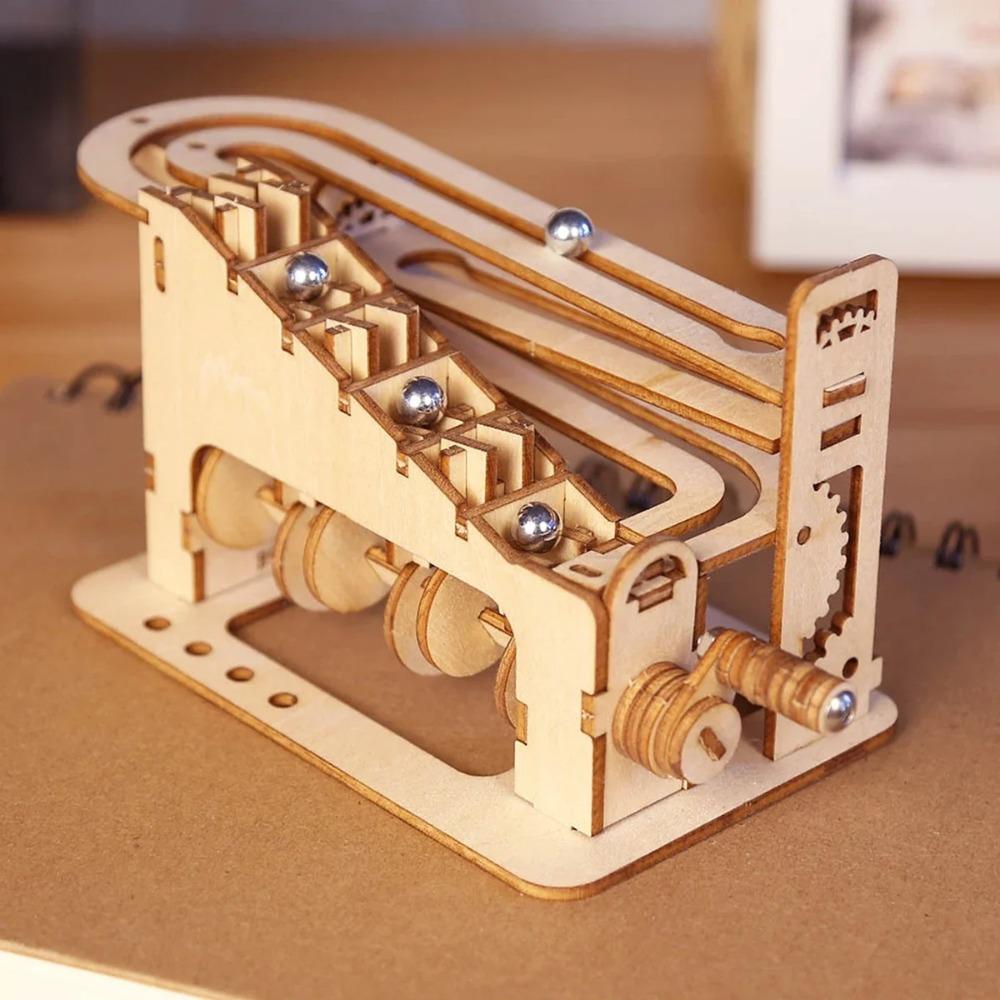 Спиральный мраморный трек 3D деревянные пазлы для взрослых и подростков DIY наборы для сборки моделей с механическими головоломками
Спиральный мраморный трек 3D деревянные пазлы для взрослых и подростков DIY наборы для сборки моделей с механическими головоломками