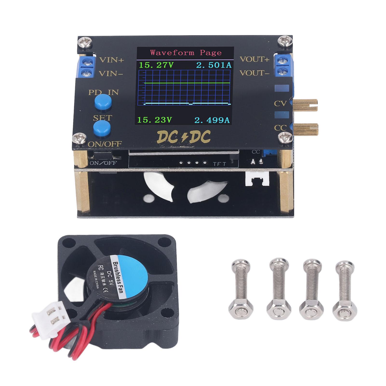 DC Buck Boost Converter Регульована напруга CC CV Модуль джерела живлення 7‑32V 4A 50W
DC Buck Boost Converter Регульована напруга CC CV Модуль джерела живлення 7‑32V 4A 50W