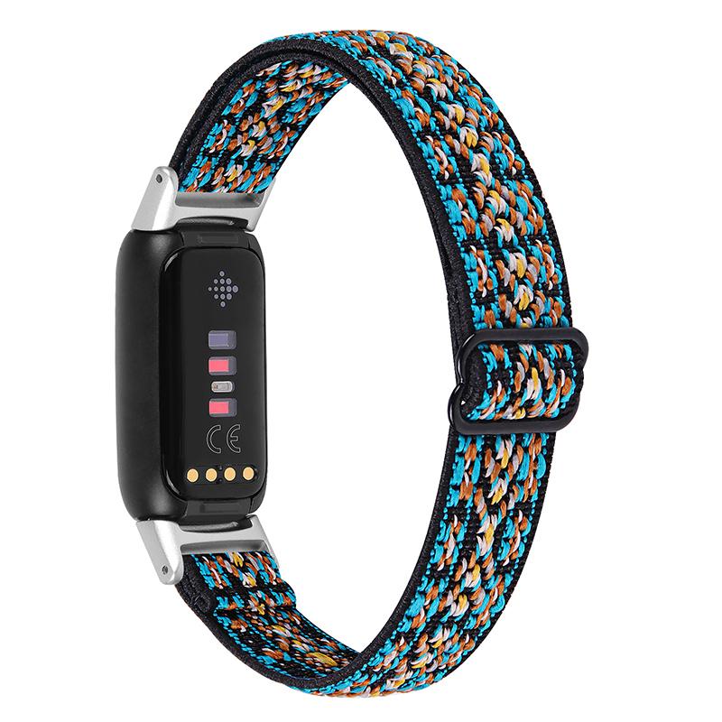 Elastic Nylon Watch Band Solo Loop Adjustable Strap Replacement for Fitbit Luxe L
Elastic Nylon Watch Band Solo Loop Adjustable Strap Replacement for Fitbit Luxe L