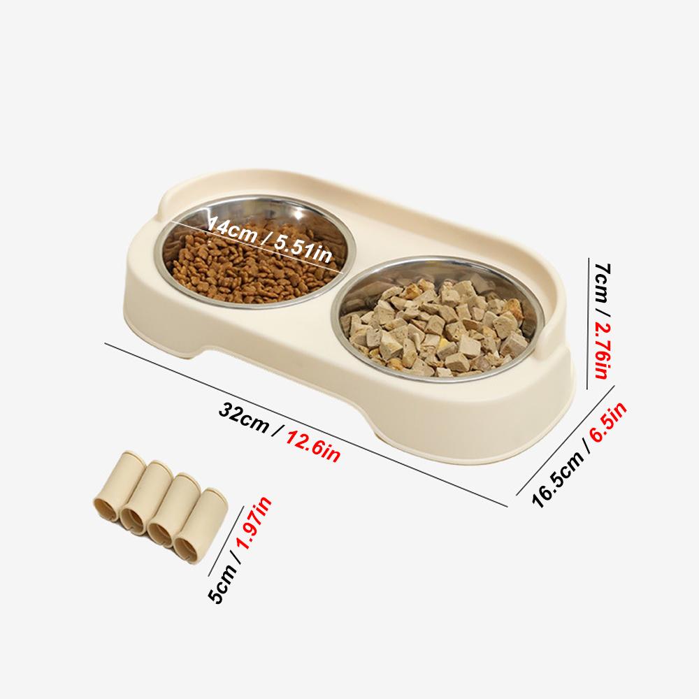 1 PC Anti-Slip Double Dog Bowl with Foot Mat Durable Stainless Steel Water Food Feeder Pet Feeding Drinking Bowls for Dogs Cats белый
1 PC Anti-Slip Double Dog Bowl with Foot Mat Durable Stainless Steel Water Food Feeder Pet Feeding Drinking Bowls for Dogs Cats белый